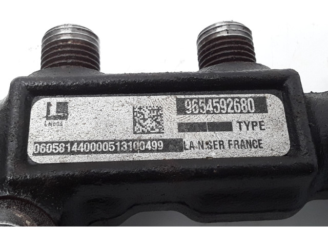 Vstřikovací lišta 9654592680 Citroen Berlingo pro naftový motor 1.6 9HX