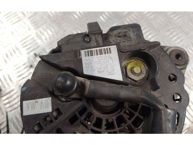 Генератор 028903028E, 0124515010 Volkswagen Caddy