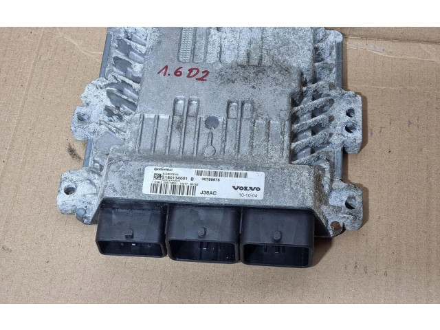 Блок управления двигателя 30788975 Volvo C30