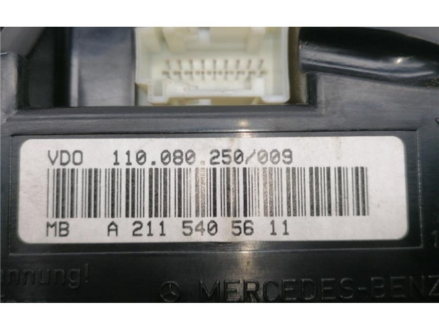 Панель приборов A2115405611, 0090059   Mercedes-Benz E AMG W211       