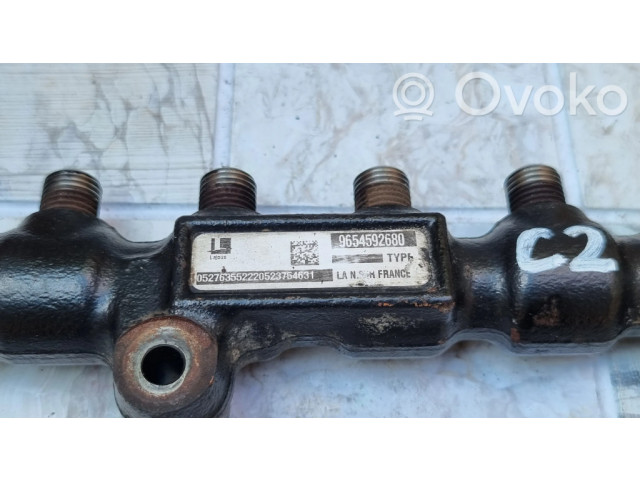 Vstřikovací lišta 9654592680, 9658227880 Citroen C2 pro naftový motor 1.4