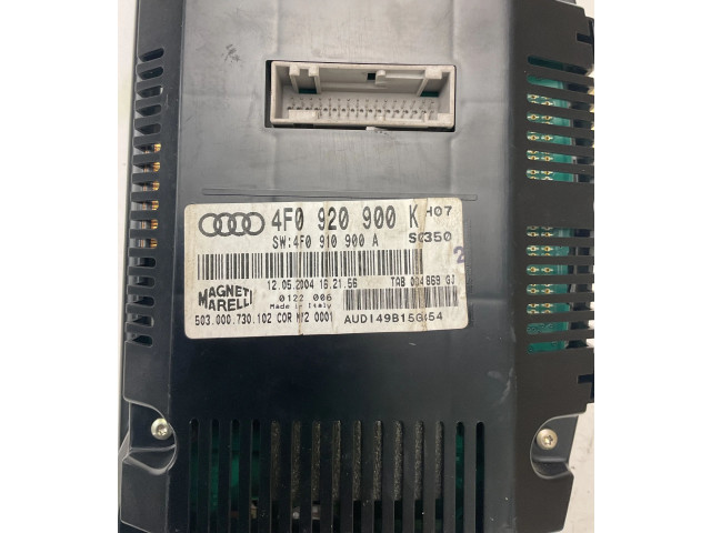 Přístrojová deska Audi A6 Allroad C6 2007 4F0910900A, 4F0920900K