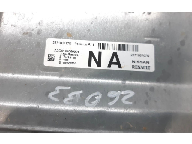 Рулевая рейка Блок управления двигателем ECU 237103717S Renault Clio II 2001 - 2005 года