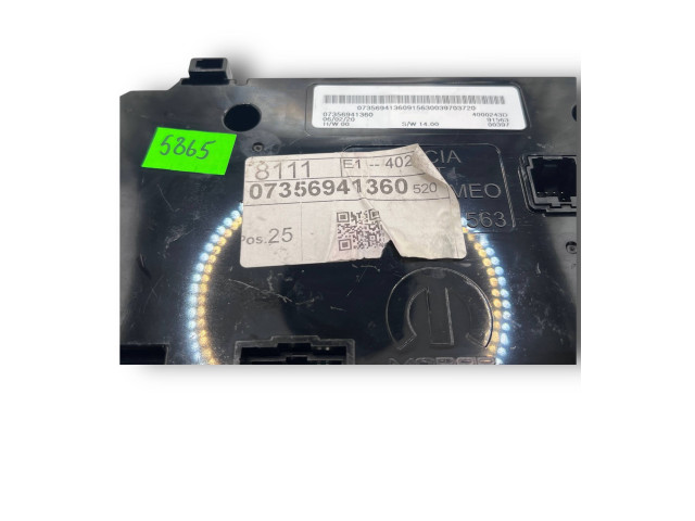 Блок комфорта A5865, 07356941360   Jeep Renegade   