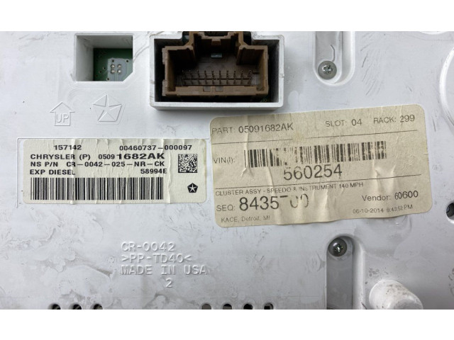 Панель приборов 05091682AI, 05091682AI   Jeep Grand Cherokee       