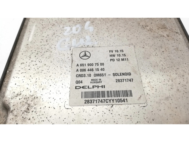 Řídící jednotka A6519007500 Mercedes-Benz C W204 2014