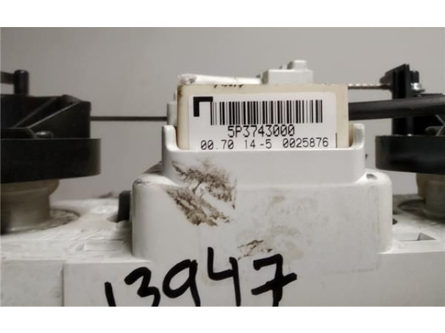 Блок управления климат-контролем 5P3743000, 5P3743000 Dacia Dokker