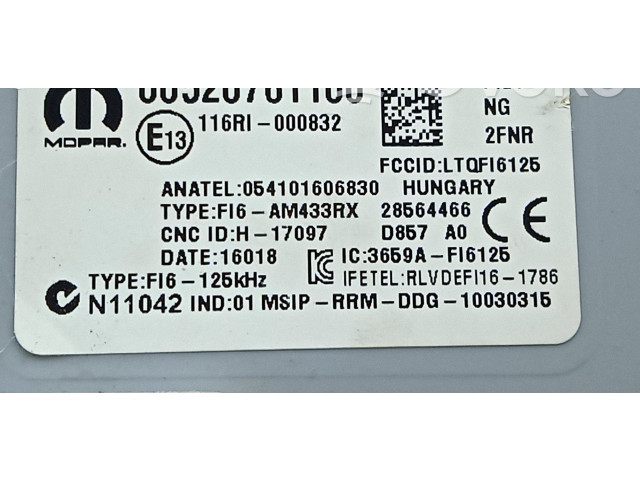 Pojistková skříňka Řídící jednotka BSM MOPAR-DELPHI Fiat Doblo 2018