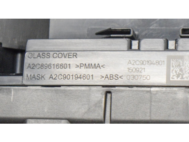 Панель приборов A2C53427456, A2C90194601 Skoda Superb B8 (3V)