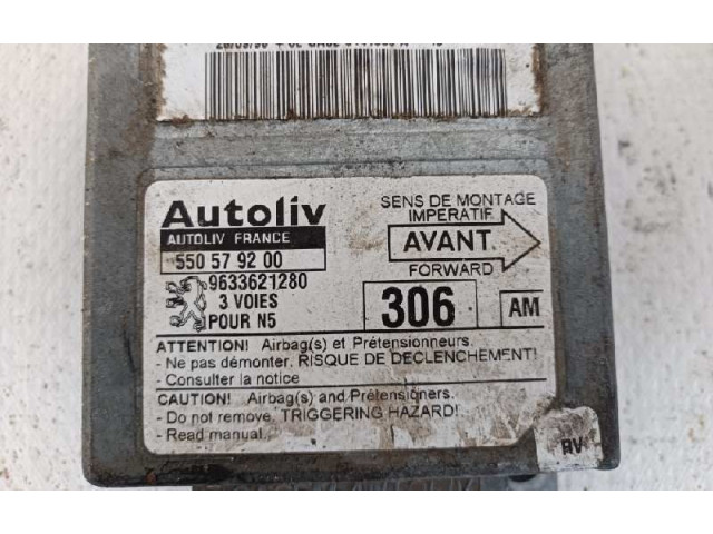 Airbagsteuergerät 9633621280   Peugeot 306