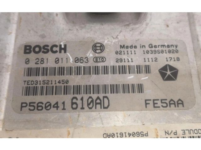 Řídící jednotka SLVP56041610AD Jeep Cherokee III KJ