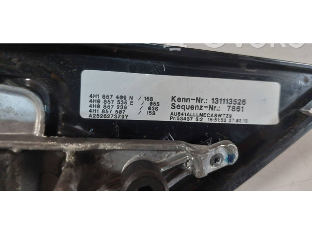 Zpětné zrcátko Audi A8 S8 D4 4H 2013 4H1857409N, 4H0857535E