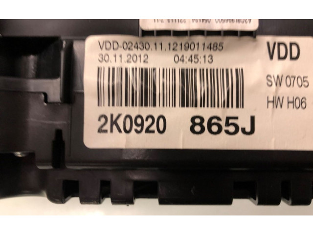 Панель приборов Volkswagen Caddy