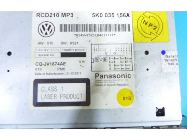 Pojistková skříňka 5K0035156X, IMPRK1212251 Volkswagen Caddy 2011