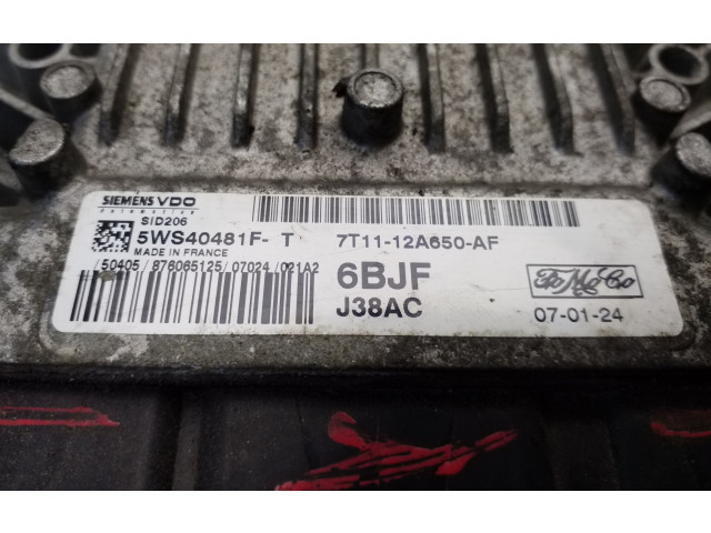 Блок управления двигателя 7T1112A650AF, 6BJFJ38AC   Volvo C30