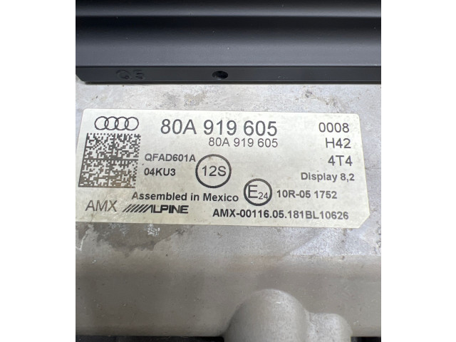 Дисплей 80A919605, QFAD601A Audi Q5 SQ5
