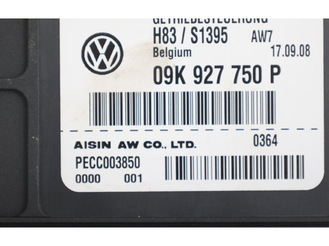 Блок управления коробкой передач 09K927750P, 09K927750P   Volkswagen Transporter - Caravelle T5