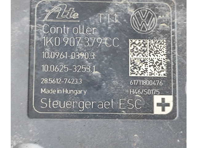 Блок АБС 1K0907379CC, 1K0614517EK Skoda Yeti (5L) 2009 - 2017 года