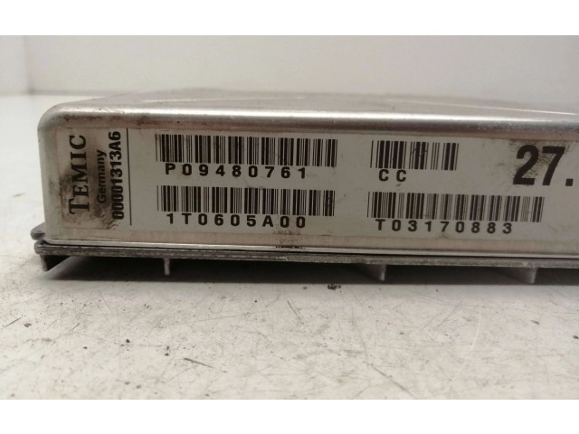 Блок управления коробкой передач P09480761, 1T0605A00 Volvo XC90