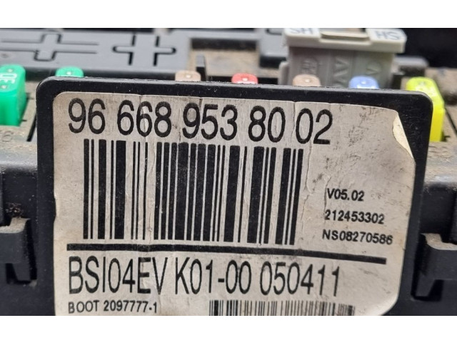 Pojistková skříňka 9666895380 Ctroen C4 I Picasso 2010