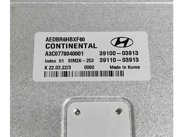 Řídící jednotka 3910003913, 3911003913   Hyundai Ioniq 2022