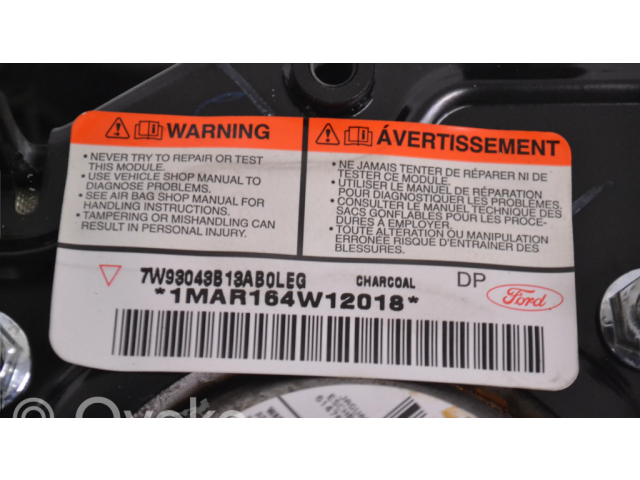 Подушка безопасности водителя 7W93048B   Jaguar XJ X350