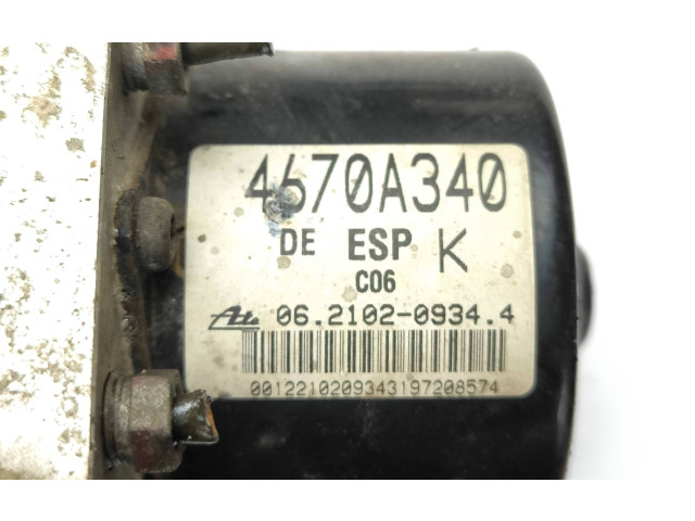 Jednotka ABS 4670A340, 06210209344 Citroen C-Crosser 2008