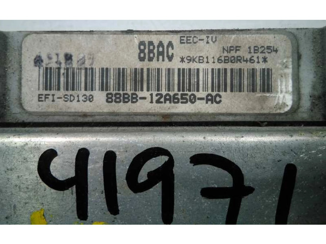 Блок управления двигателя 88BB12A650AC, 41971   Ford Sierra