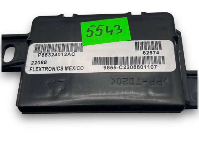 Блок комфорта A5543, P68324012AC Maserati Quattroporte