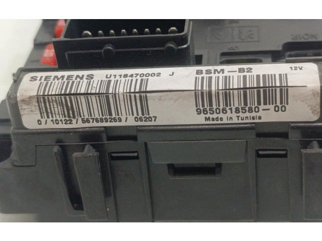   Pojistková skříňka 9650618580   Citroen Berlingo 2002