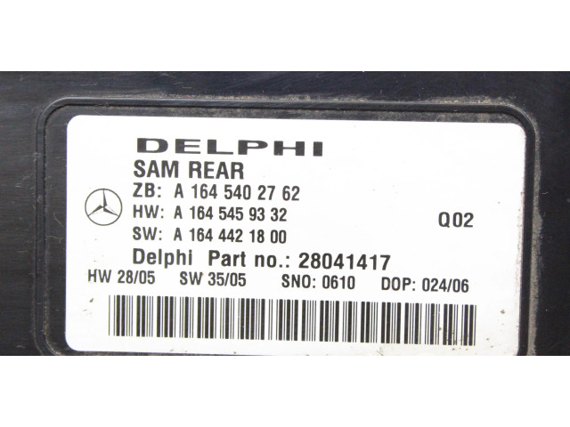 Řídící jednotka A6421506691, A1645402762 Mercedes-Benz ML W164 2006