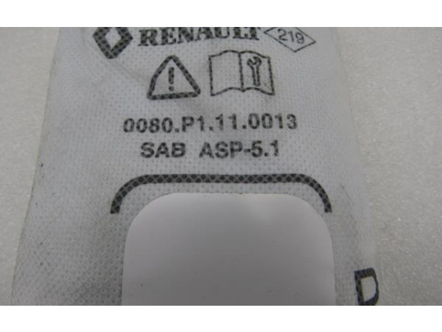 Подушка безопасности в сиденье 634432900D, 0080P1110013 Renault Clio V