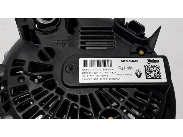 Генератор 231004719R Dacia Duster II 1.5