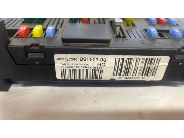 Блок комфорта 9653667280, BSIF0100 Citroen C2