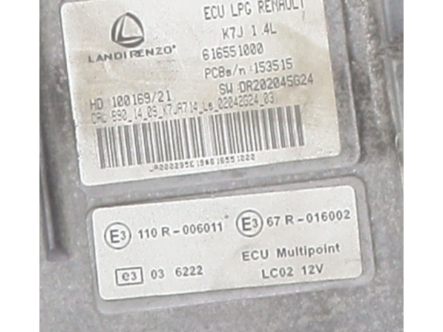 Блок управления двигателя DR202045G24 Dacia Logan I