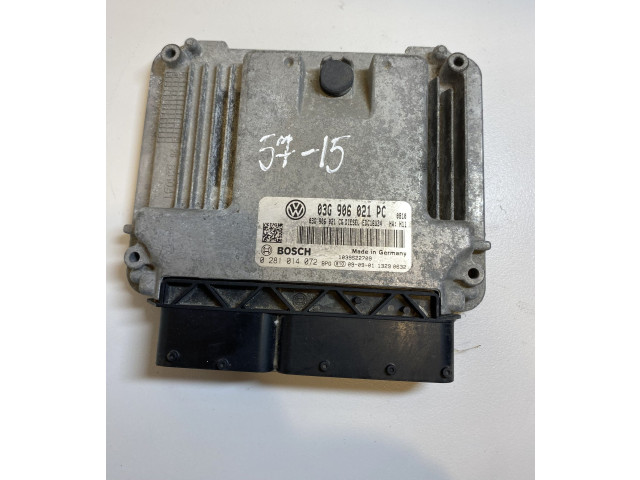 Řídící jednotka 03G906021PC Volkswagen Caddy 2007