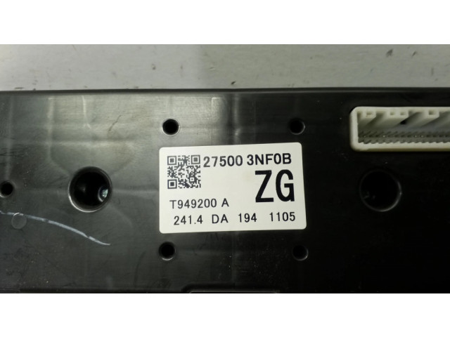 Блок управления кондиционера воздуха / климата/ печки (в салоне)