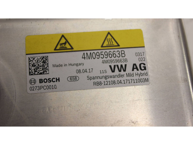Блок управления 4M0959663B, 0273PC0010 Audi Q7 4M