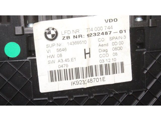 Панель приборов 9232487   BMW Z4 E89       