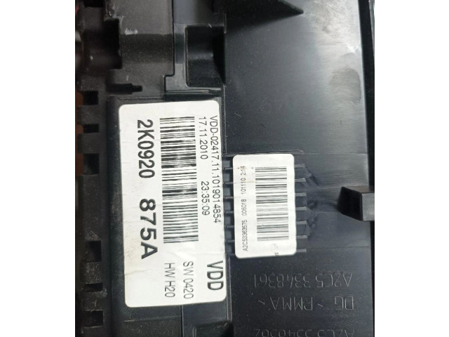 Панель приборов 2K0920875A Volkswagen Caddy