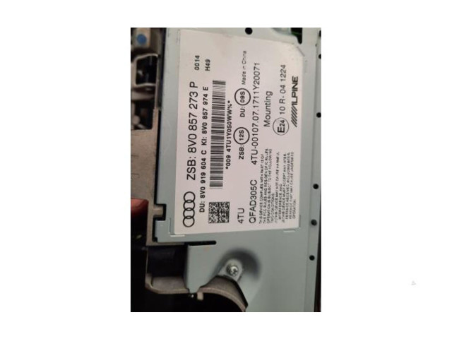 Дисплей 8V0857273 Audi A3 S3 8V