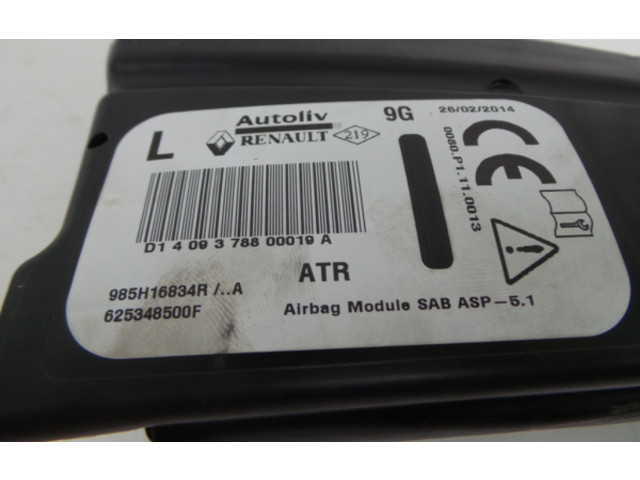 Подушка безопасности в сиденье 985H16834R, 625348500F Renault Clio IV