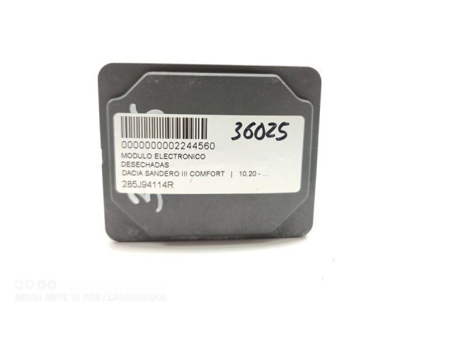 Блок управления 285J94114R   Dacia Sandero