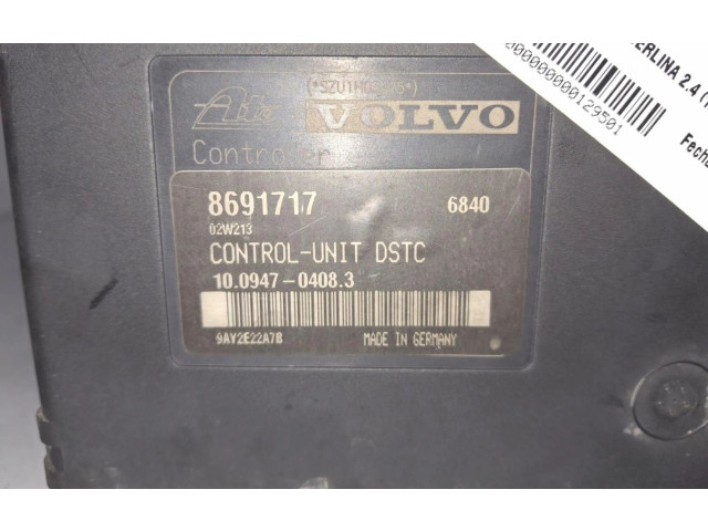 Блок АБС 8619465 Volvo S80 1999 - 2003 года