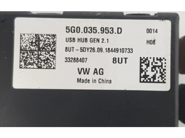 Блок управления 5G0035953D, 5G0035953D Volkswagen Caddy
