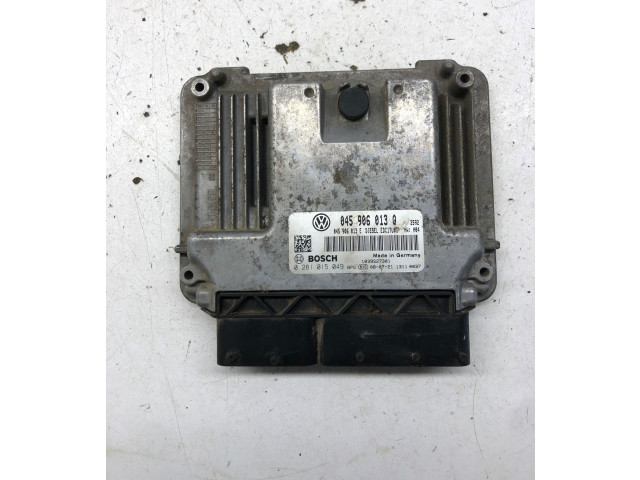 Блок управления двигателя 045906013Q, 045906013E Skoda Fabia Mk2 (5J)