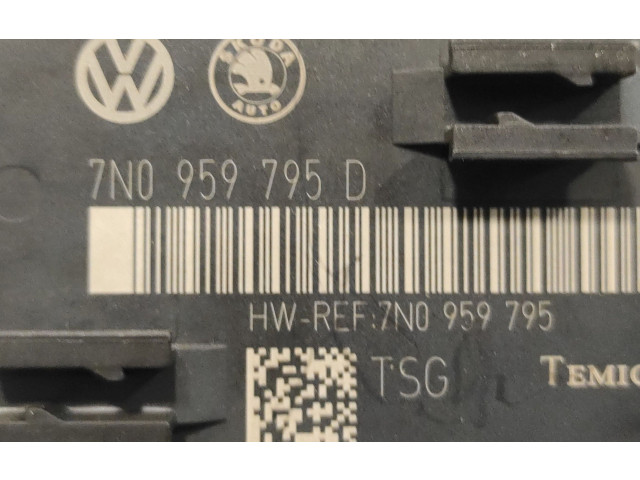 Блок комфорта 7N0959795D, 7N0959795 Skoda Yeti (5L)