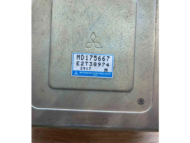 Блок управления двигателем ECU MD175667, E2T38974 Mitsubishi Colt