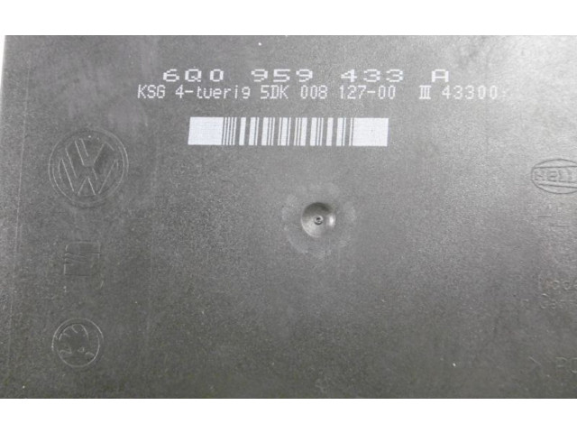 Блок комфорта 6Q0959433A, 6Q0959433A   Skoda Fabia Mk1 (6Y)   