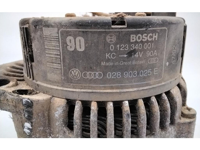 Генератор 028903025E, 028903025E Audi 80 90 S2 B4